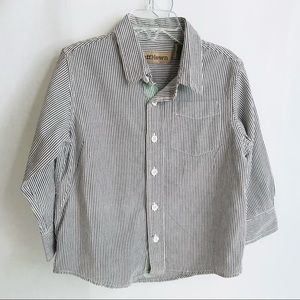 Ruff Hewn Button Down Shirt Size 3T
